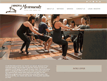Tablet Screenshot of mindfulmovementspilates.com